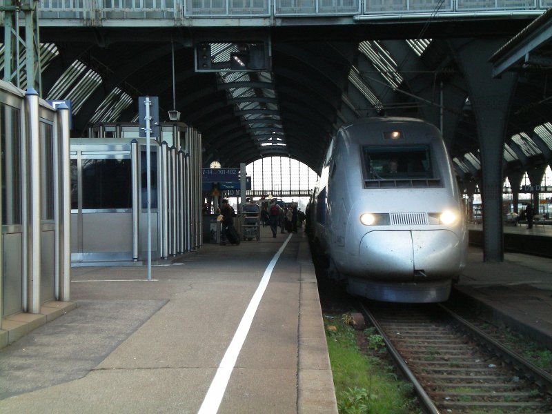 TGV POS in Karlsruhe.(Martin)