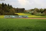 TW 880 Rizzibahn bei Münzesheim, 04.04.2014.